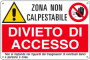 CART.ZONA NON CALPESTABILE